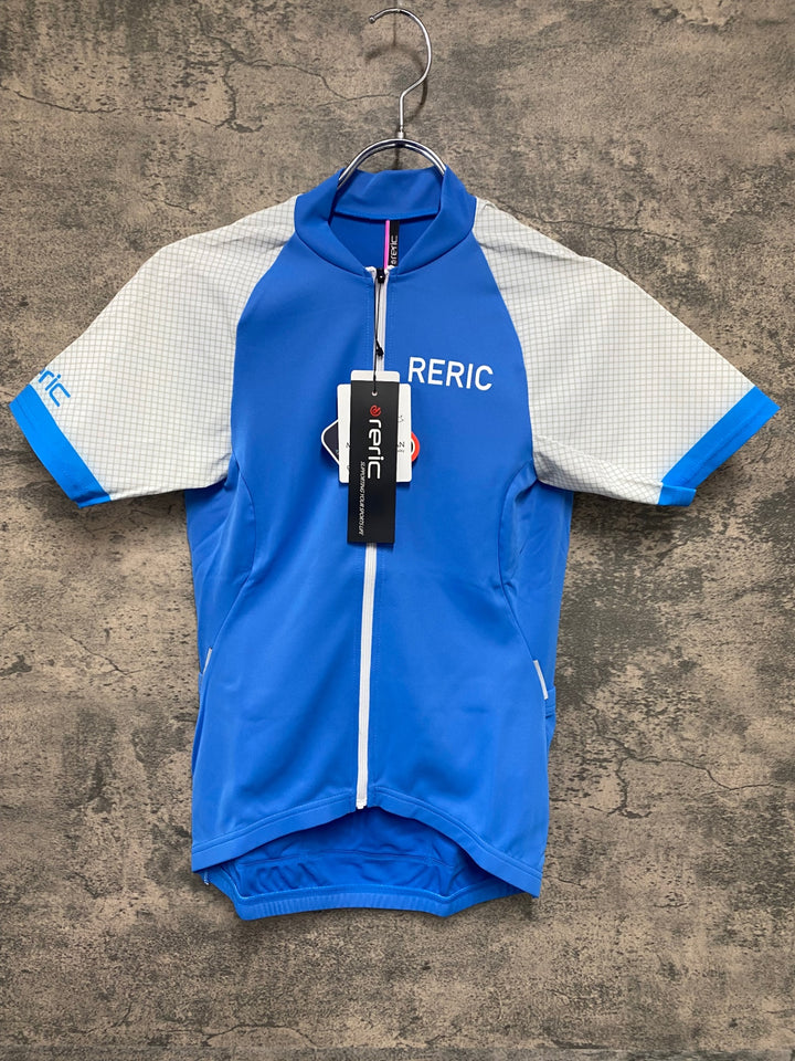 JW001 レリック reric Women's Kaus SS Jersey 半袖サイクルジャージ M 青 レディース