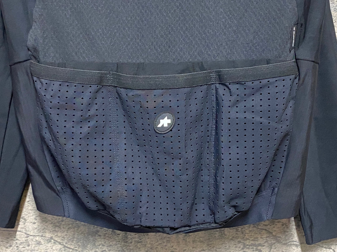 KO019 アソス assos EQUIPE R 2/3 長袖 サイクルジャージ S 黒