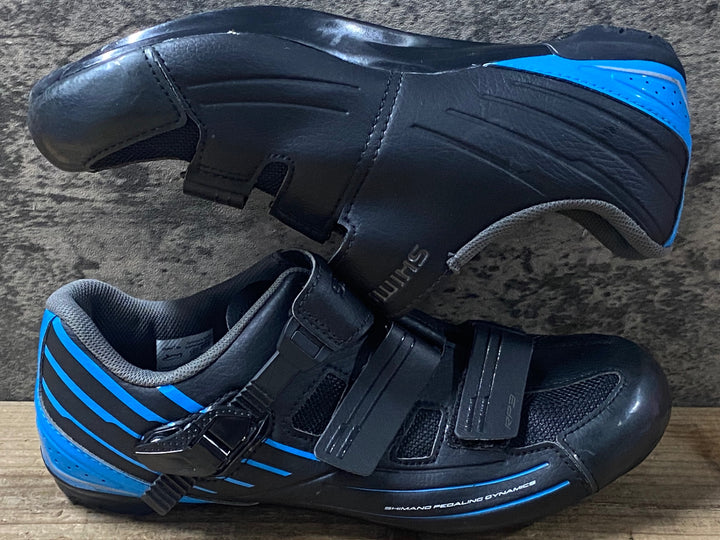 KI044 シマノ SHIMANO RP3 SH-PR300-S B ビンディングシューズ SPD SPD-SL 黒 EU42