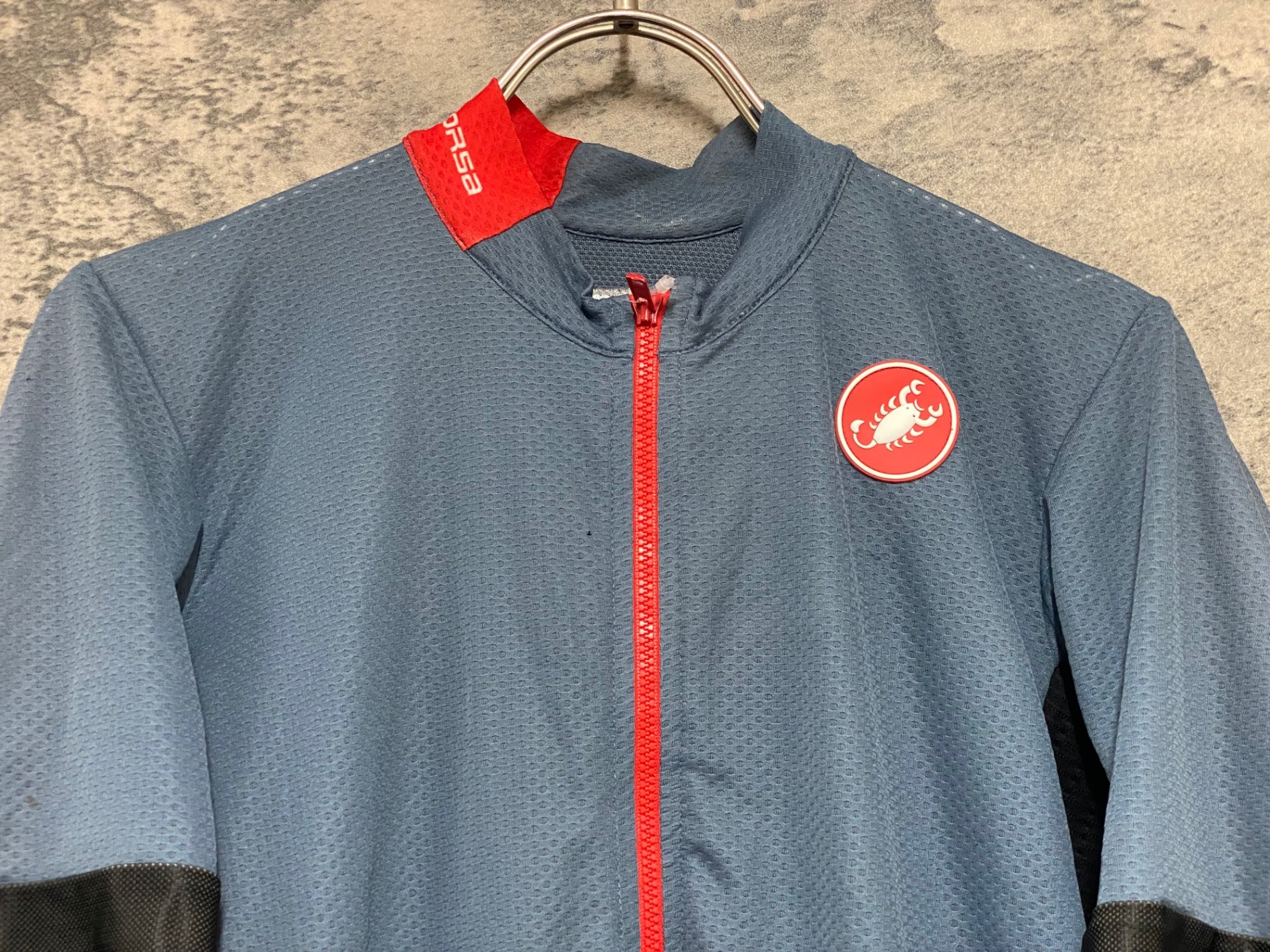 KG032 カステリ CASTELLI ロッソコルサ ROSSO CORSA 半袖 サイクル