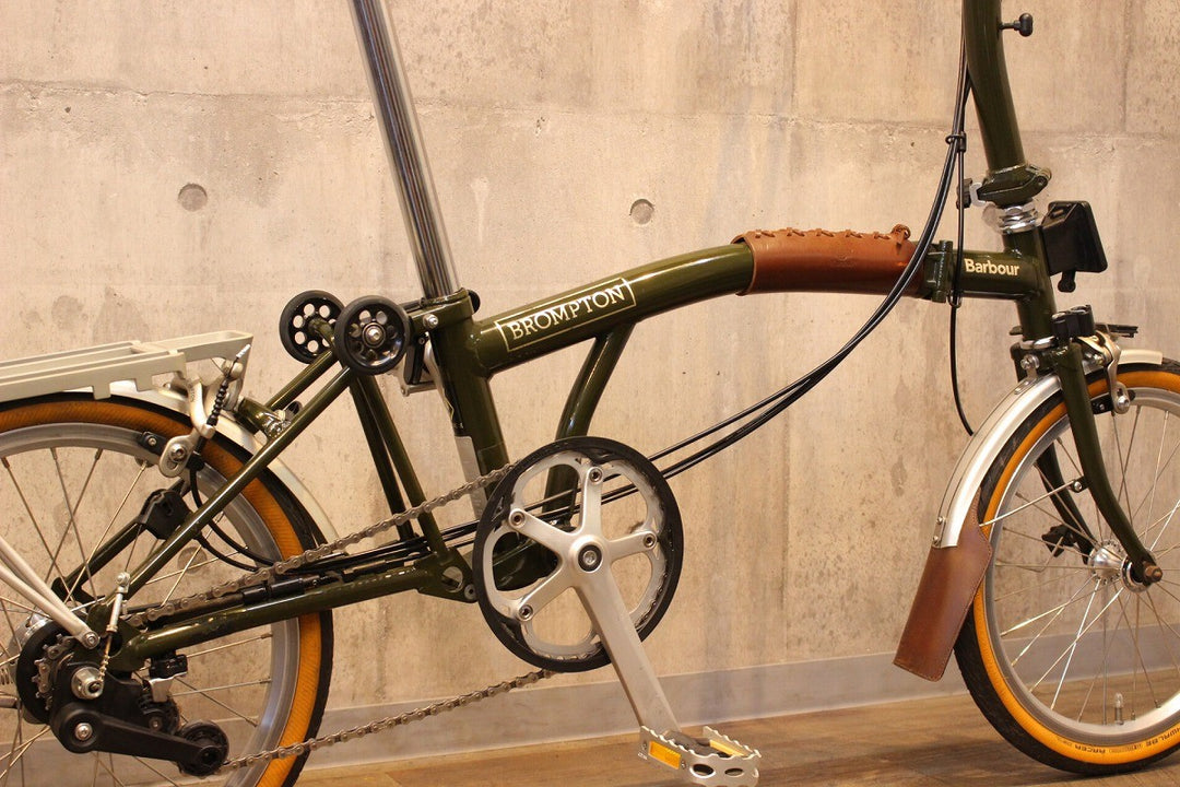 決算セール ブロンプトン BROMPTON M6L BARBOUR EDITION 16インチ ミニベロ 折りたたみ 小径車【名古屋店】