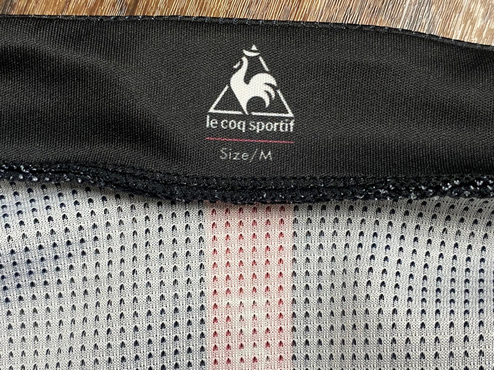 JP150 ルコックスポルティフ le coq sportif 半袖 サイクルジャージ 黒 M