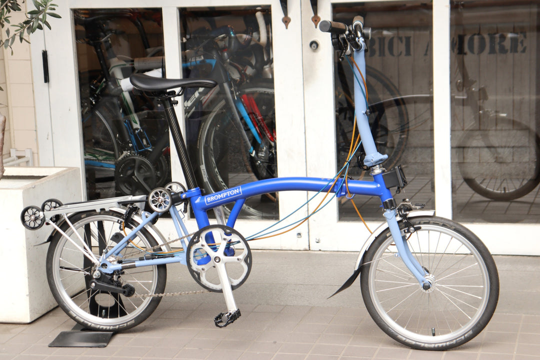 ブロンプトン BROMPTON C LINE EXPLORE MID M6R カスタム 2022モデル ミニベロ 折り畳み小径車 スポットカラー 【横浜店】