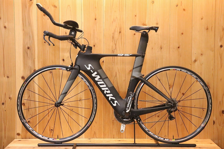 スペシャライズド SPECIALIZED シヴ S-WORKS SHIV 2016年モデル Sサイズ シマノ デュラエース 9070 MIX DI2 カーボン トライアスロンバイク 【芦屋店】