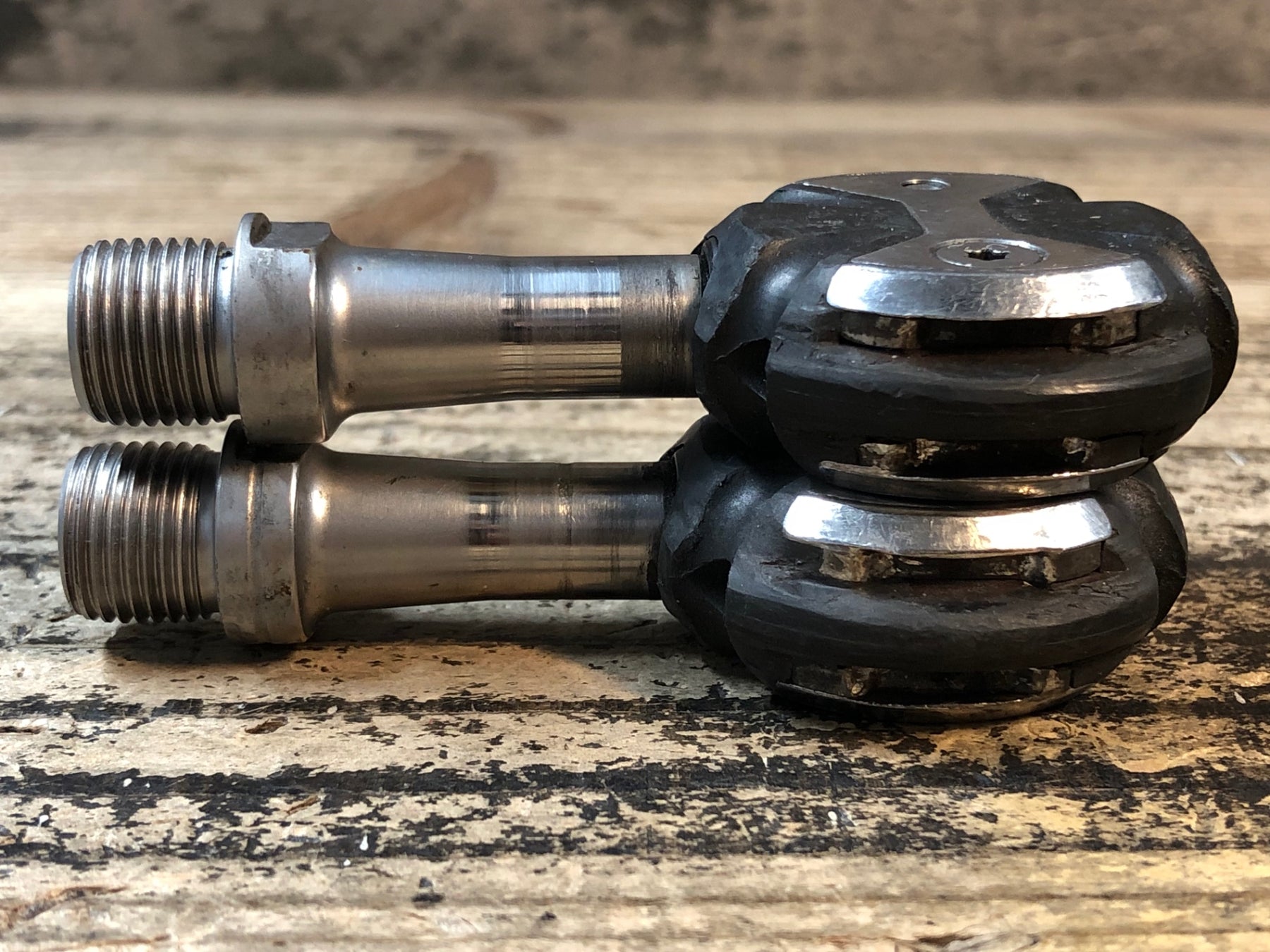 新品未使用SPEEDPLAY ステンレスシャフトビンディングペダル 一部ネジ欠品 JT923 スピードプレイ SPEEDPLAY ビンディングペダル ステンレス