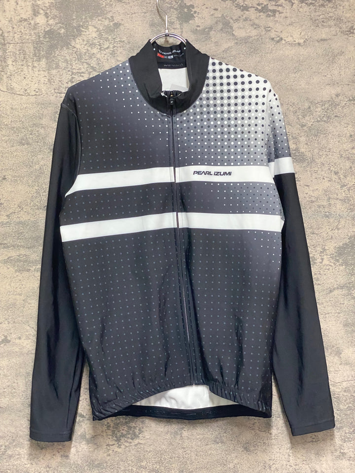 KN291 パールイズミ PEARL iZUMi 長袖 サイクルジャージ 黒 XL 裏起毛