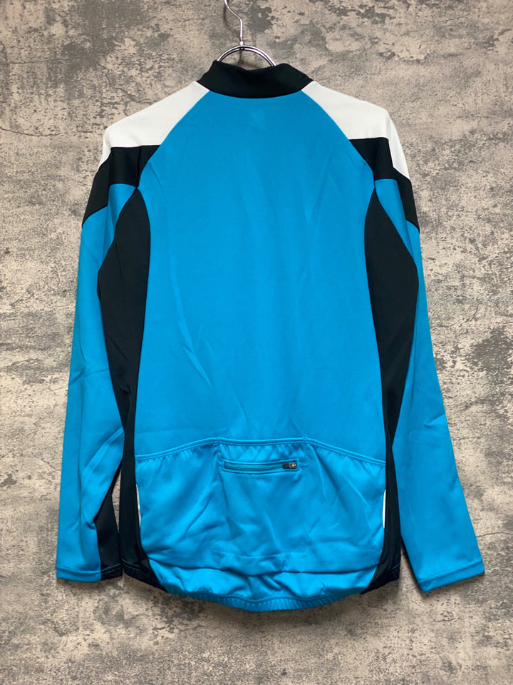 KE124 パールイズミ PEARL iZUMi 長袖 サイクルジャージ 青 L