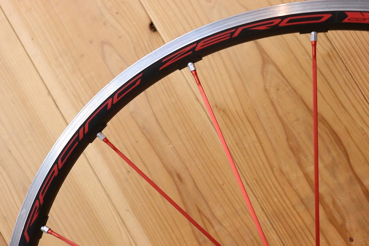 フルクラム FULCRUM レーシング ゼロ RACING ZERO COMPETIZIONE RED CUSTUM アルミ チューブレス ホイールセット シマノ 11S/12S 【芦屋店】