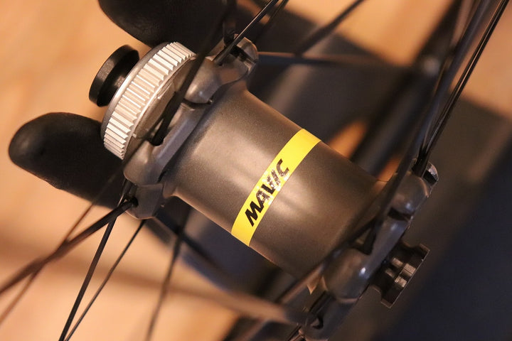 マビック MAVIC キシリウム エリート  KSYRIUM ELITE UST DISC アルミ チューブレスレディ ホイールセット シマノ11/12S 【芦屋店】