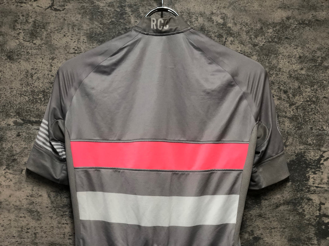 JZ496 ラファ RAPHA PRO TEAM JERSEY 半袖 サイクルジャージ S RCC グレー