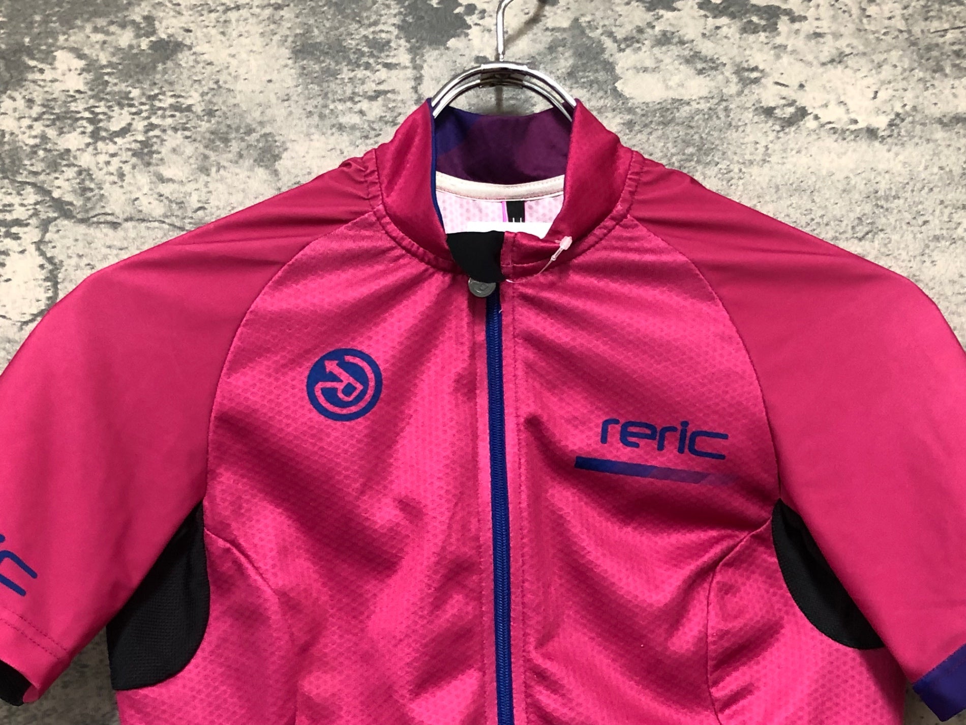 JJ864 レリック reric 半袖 サイクルジャージ ピンク レディースM