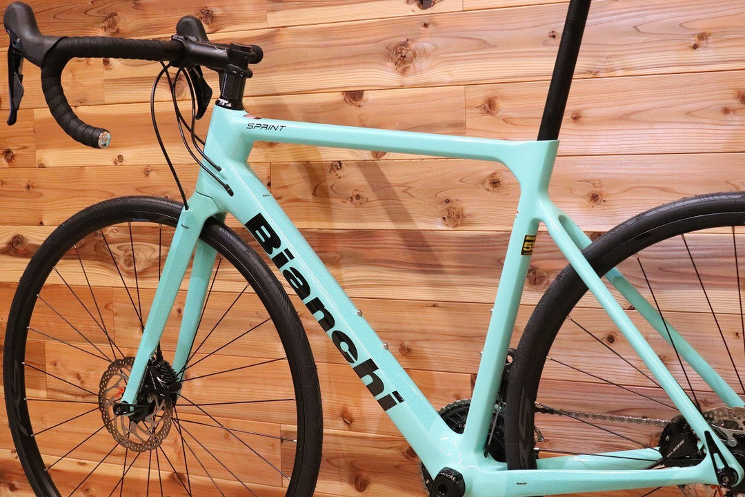 決算SALE ビアンキ BIANCHI スプリント SPRINT DISC 2022モデル 55サイズ シマノ 105 R7020 MIX 11S カーボン ロードバイク 【広島店】
