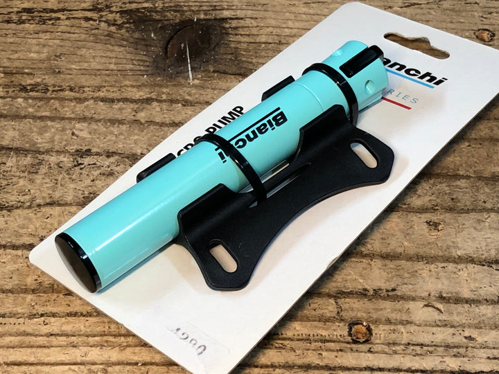 JQ741 ビアンキ Bianchi SUPER MICRO PUMP 携帯ポンプ 空気入れ チェレステ