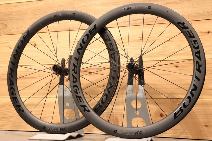 ボントレガー BONTRAGER アイオロス AEOLUS PRO 5 DISC カーボン チューブレス ホイールセット シマノ12/11S 19C 【千葉店】
