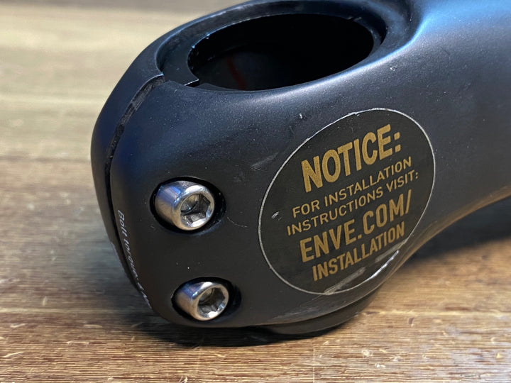 JO430 エンヴィ ENVE AERO ROAD エアロ カーボン ステム Φ31.8 OS 110mm -7°/-17° ※トップキャップ割れ