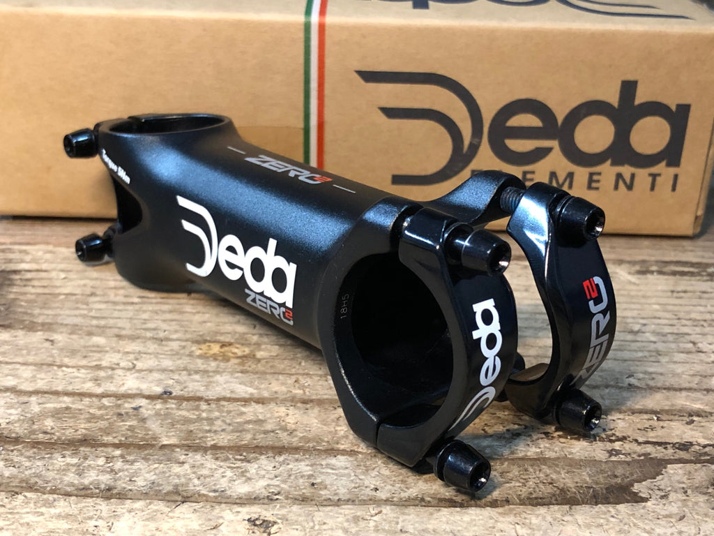 JQ749 デダ Deda ゼロ ZERO2 アルミ ステム 黒 OS Φ31.7 100mm 7