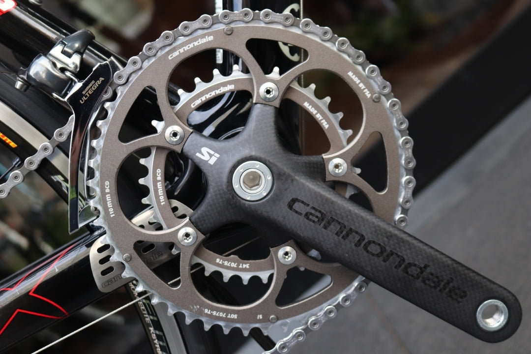 キャノンデール CANNONDALE スーパーシックス SUPERSIX 2008モデル 54サイズ シマノ アルテグラ 6600 10S カーボン ロードバイク 【東京南麻布店】