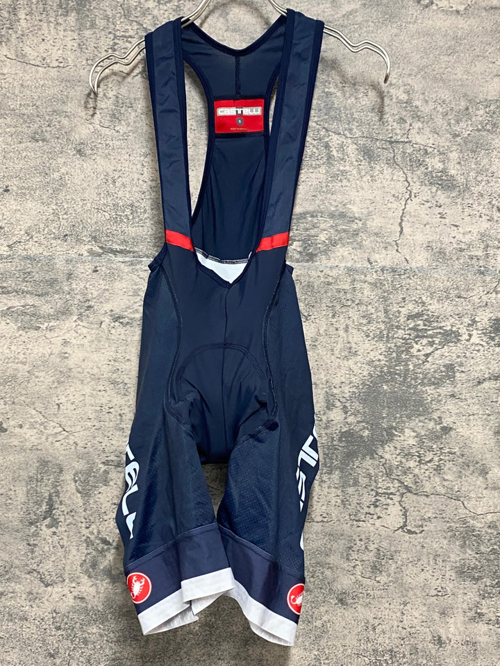 JY241 カステリ CASTELLI ビブショーツ 紺 S