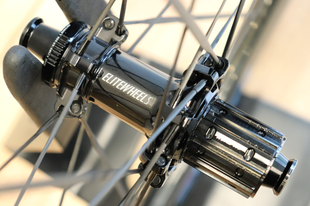 エリートホイールズ ELITEWHEELS ドライブ DRIVE 50D II Anniversary Edition カーボン チューブレス ホイールセット シマノ11/12S SOLUTION TECHコラボモデル 【さいたま浦和店】