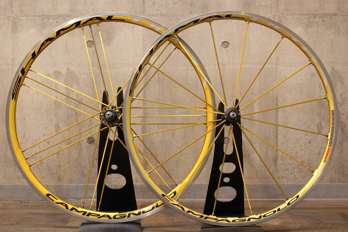 カンパニョーロ CAMPAGNOLO シャマル ウルトラ SHAMAL ULTRA GOLD アルミ クリンチャー ホイールセット シマノ –  BICI AMORE ONLINE STORE