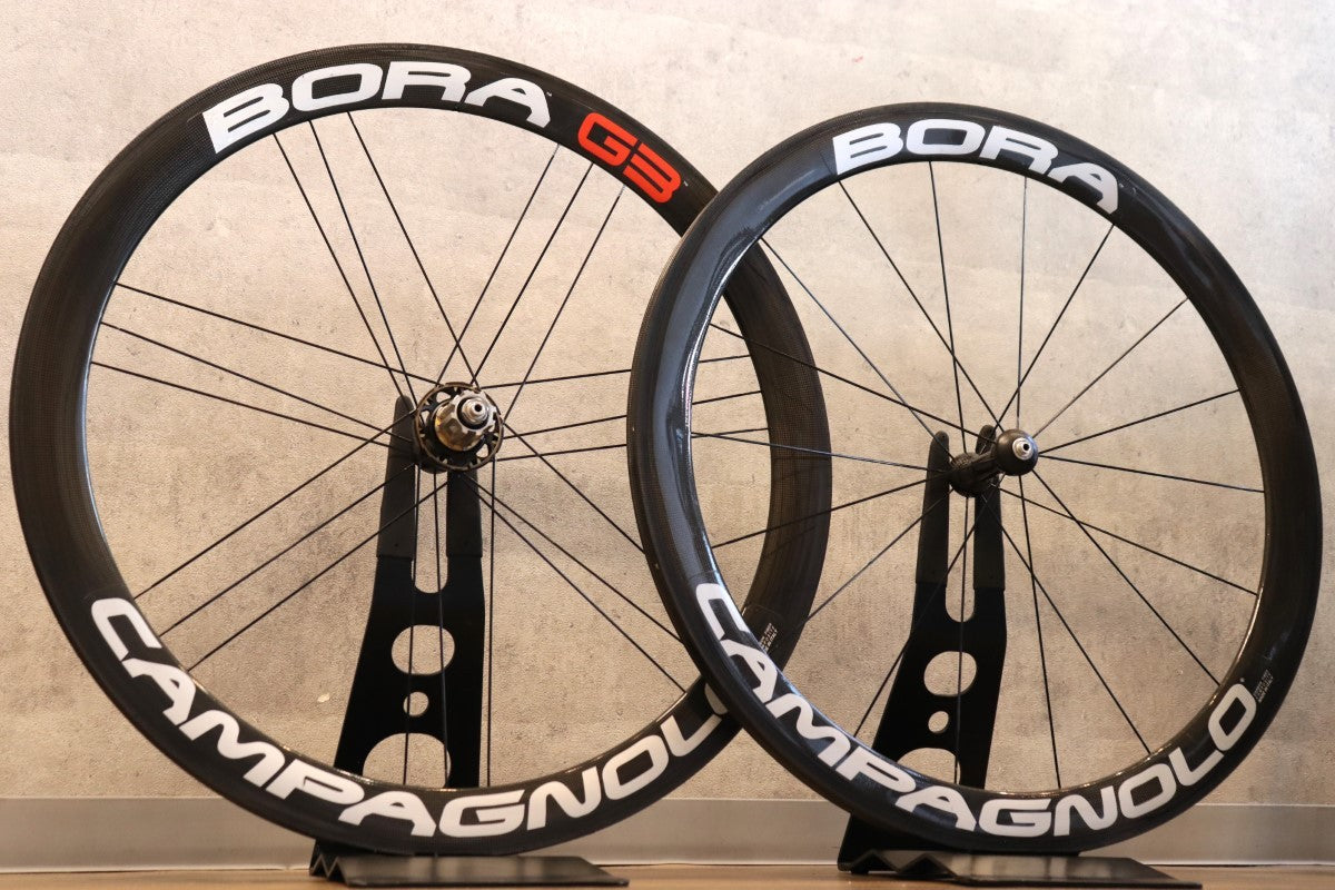 カンパニョーロ campagnolo ボーラ BORA G3 カーボン チューブラー ホイールセット カンパ 12/11S 【さいたま浦和店】