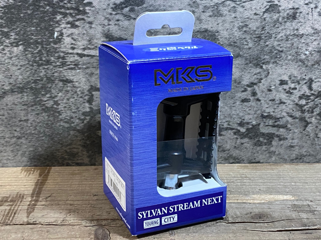 KD641 三ヶ島 MKS SYLVAN STREAM NEXT フラットペダル 未使用品