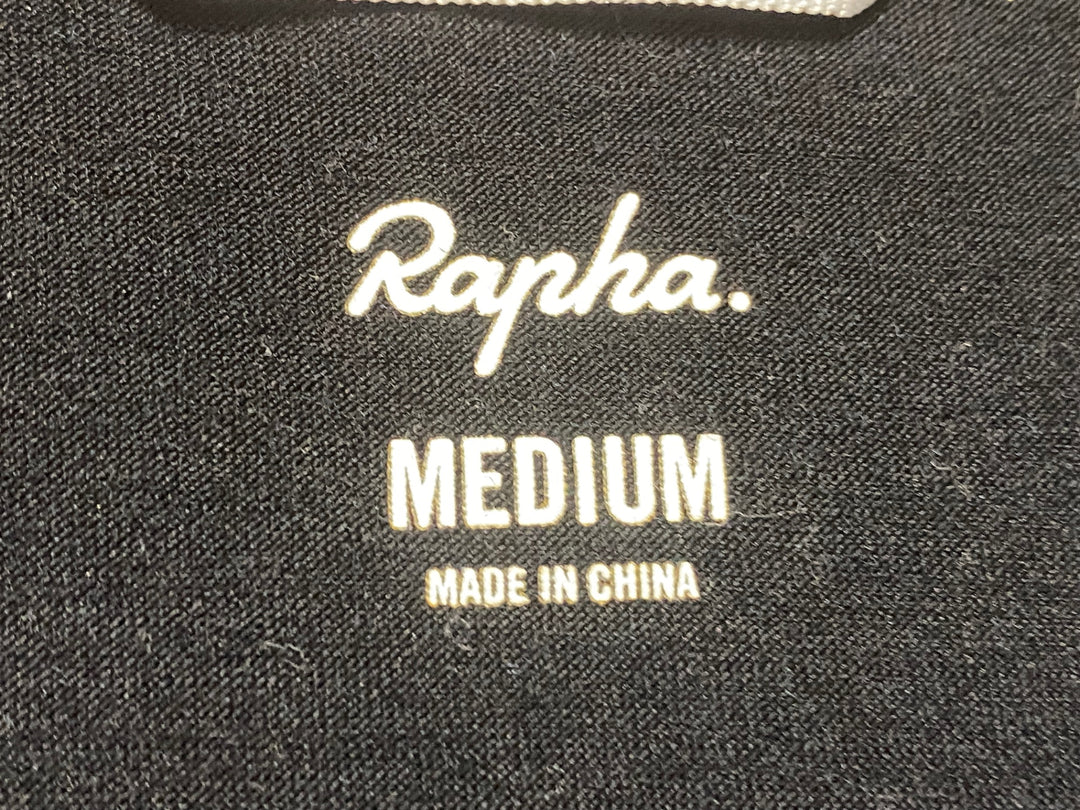 JO326 ラファ Rapha MEN'S WINDBLOCK BREVET JERSEY 半袖 サイクルジャージ 黒 M