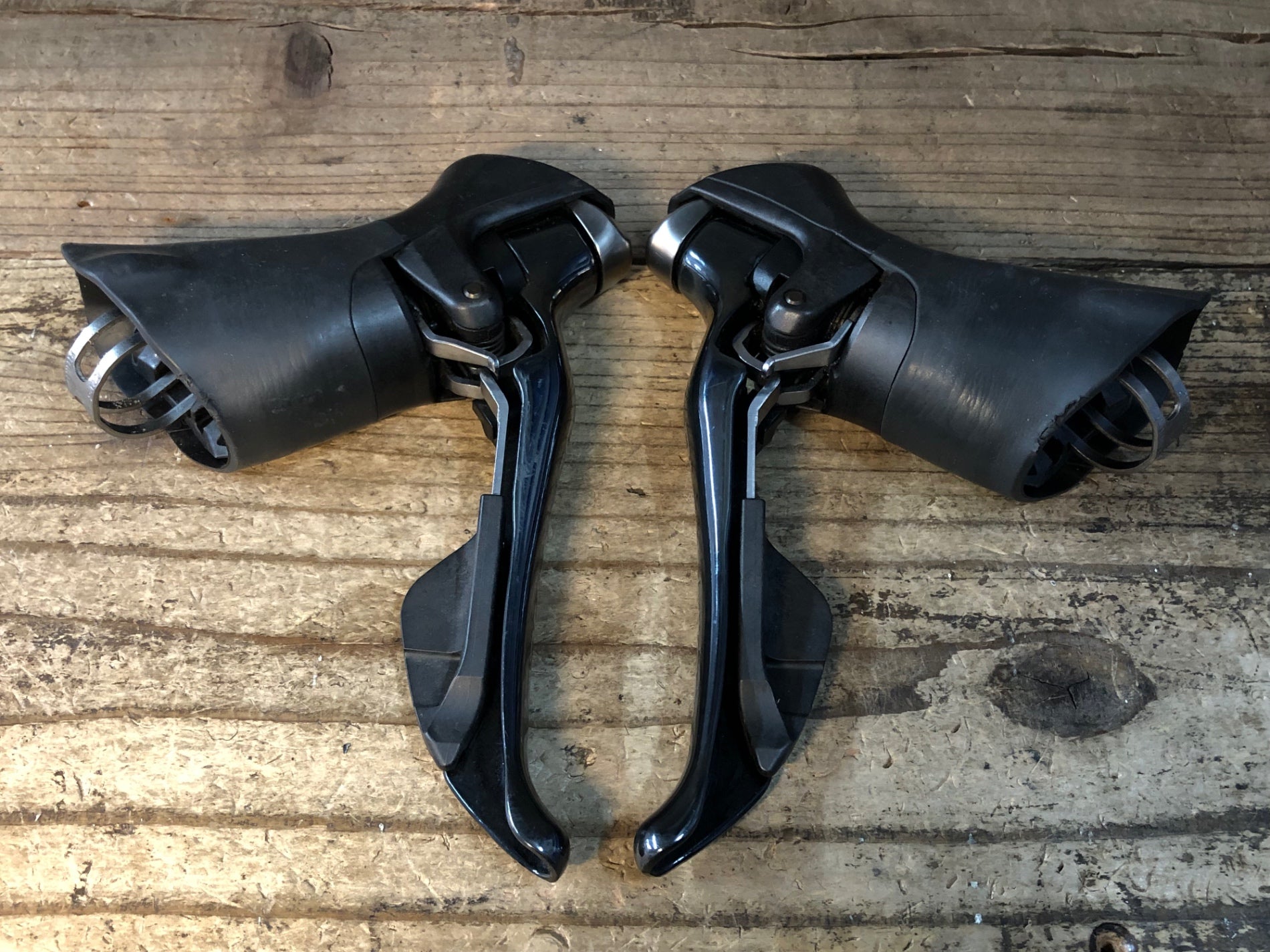 JP734 シマノ SHIMANO デュラエース DURA-ACE ST-9001 STIレバー 2x11S