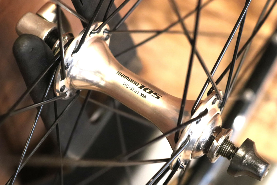 シマノ SHIMANO 105 5501 マトリックスオーロラ MATRIX AURORA アルミ クリンチャー ホイールセット シマノ9S 【東京南麻布店】