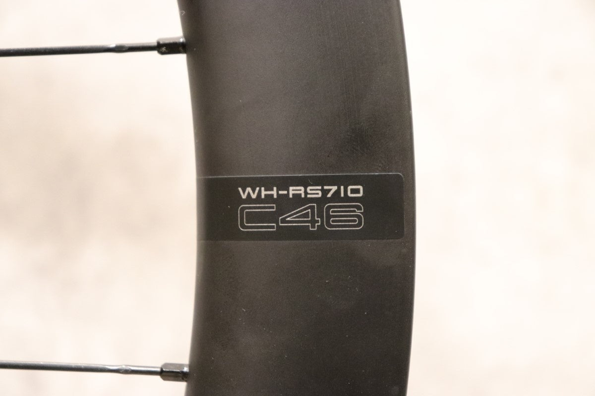シマノ SHIMANO 105 WH-RS710 C46 カーボン チューブレスレディ シマノ
