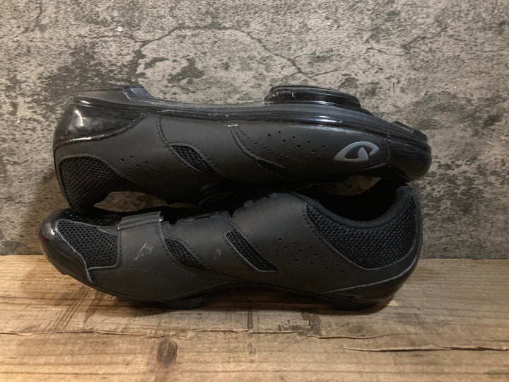 KG388 ジロ GIRO SAVIX ビンディングシューズ 黒 SPD EU43 ペン字あり