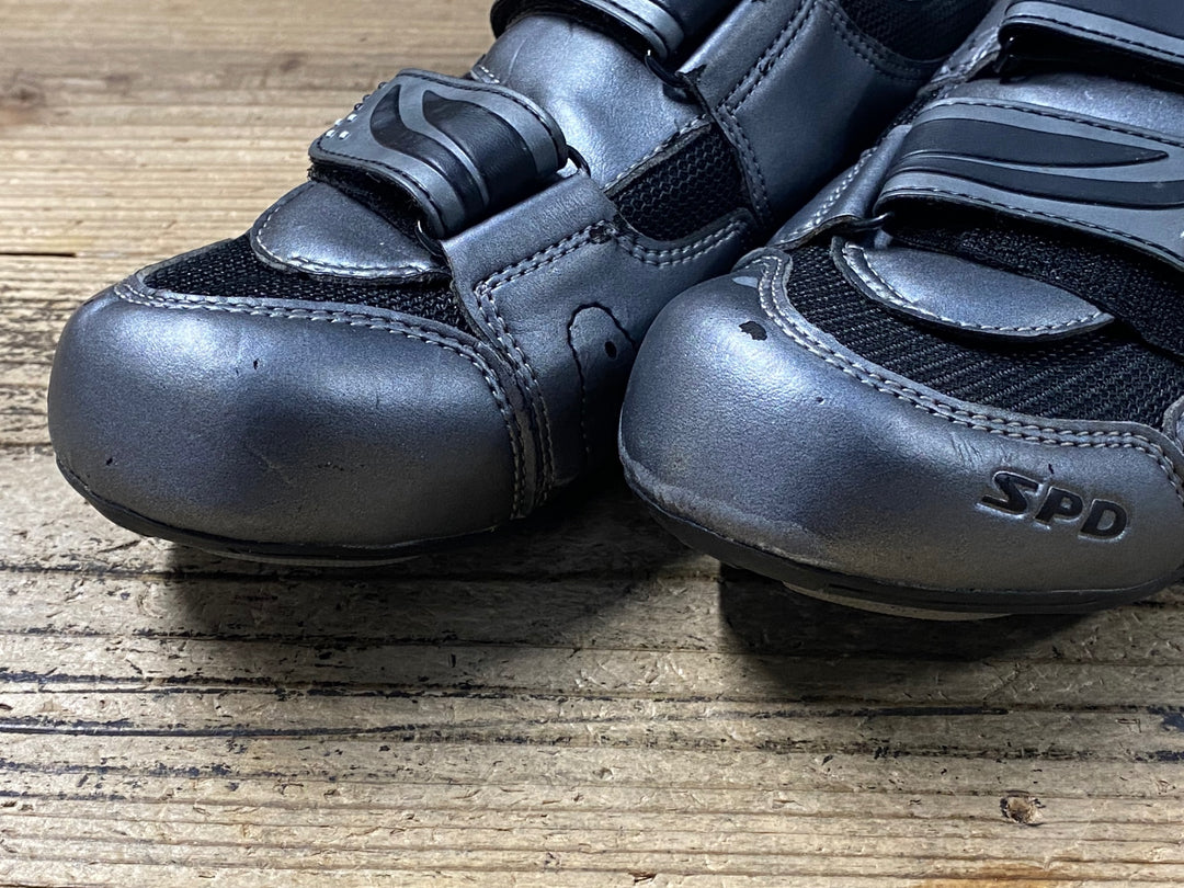 KQ303 シマノ SHIMANO RT31 SH-RT31 ビンディングシューズ 2穴 グレー EU39