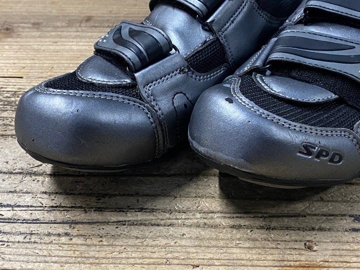 KQ303 シマノ SHIMANO RT31 SH-RT31 ビンディングシューズ 2穴 グレー EU39