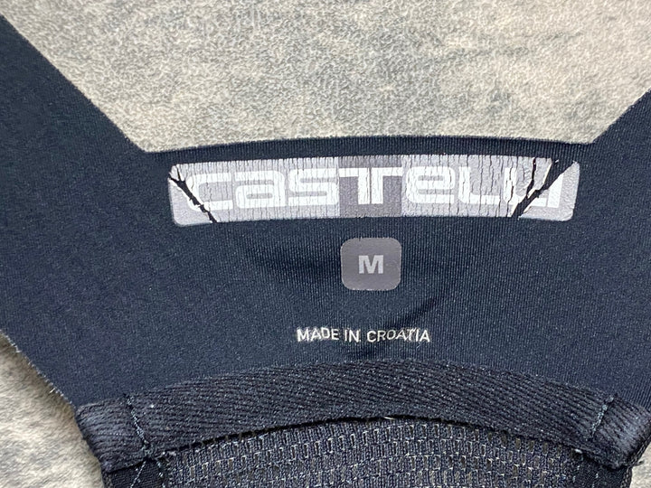 KB686 カステリ CASTELLI ROSSO CORSA ビブショーツ 黒 M ※擦れ