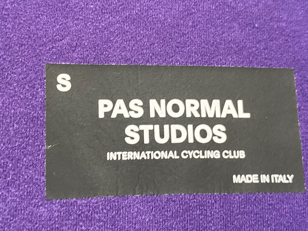 JZ095 パスノーマルスタジオ PAS NORMAL STUDIOS 長袖 サイクルジャージ 紫 S