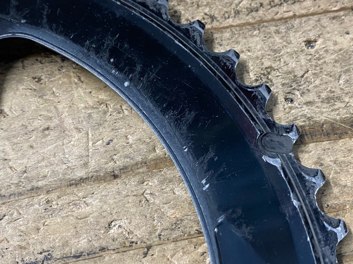 KM587 シマノ SHIMANO デュラエース DURA-ACE FC-R9100 チェーンリング 52/36T※ボルト欠品