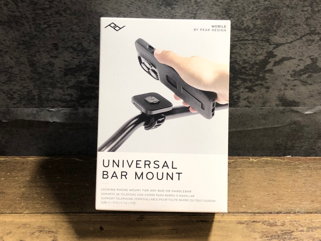 KE779 ピークデザイン PEAK DESIGN UNIVERSAL BAR MOUNT スマートフォン バーマウント 未開封