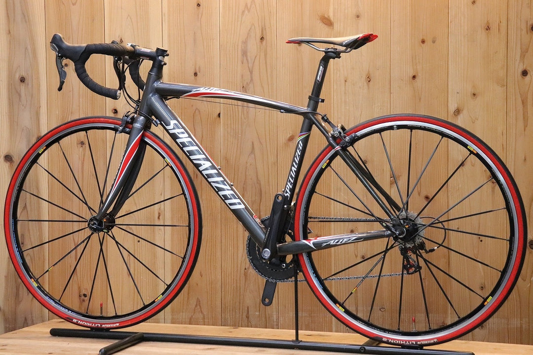 スペシャライズド SPECIALIZED アレー エリート コンパクト ALLEZ ELITE COMPACT 2009年モデル シマノ アルテグラ 6700 MIX 10S アルミ カーボンバック ロードバイク 【芦屋店】