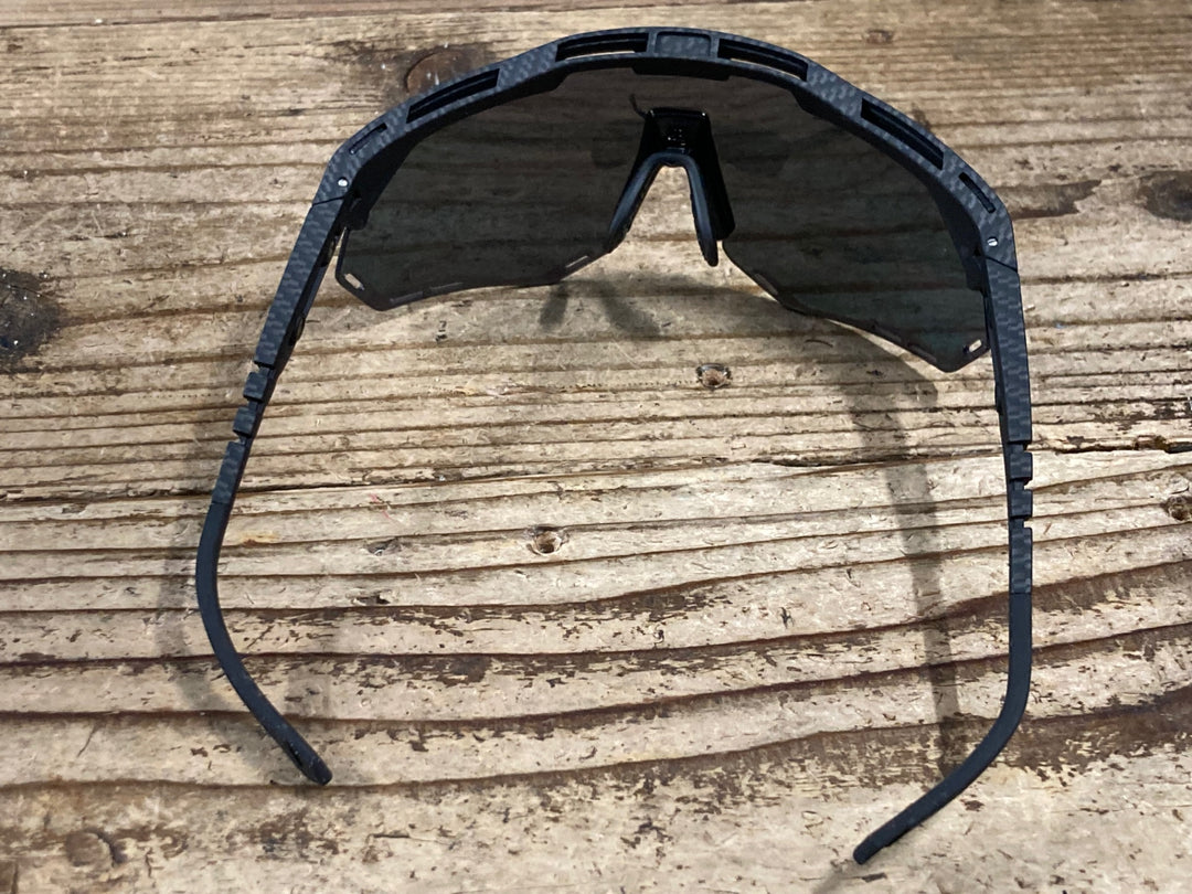 KP306 シーコン SCICON AEROSHADE XL SL2506/RED XL サングラス アイウェア カーボン調 ※汚れ, レンズ割れ