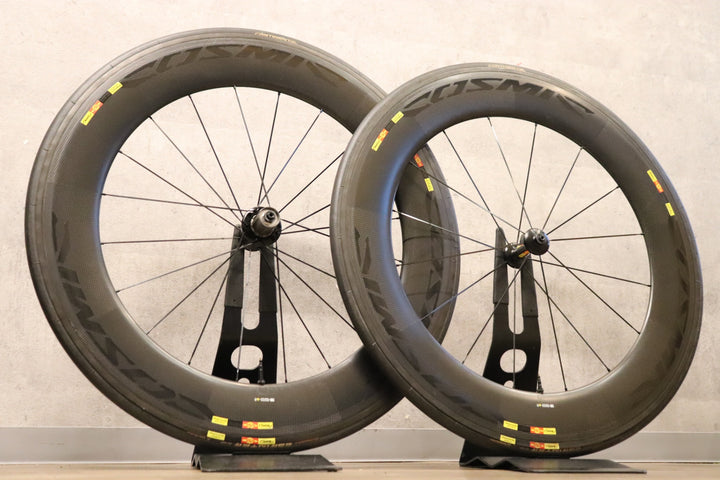 マヴィック MAVIC COSMIC CXR80 カーボン チューブラー シマノ 12/11S ホイールセット 【さいたま浦和店】
