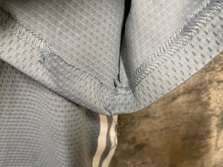 JG409 アディダス adidas 半袖 サイクルジャージ グレー M ハーフジップ