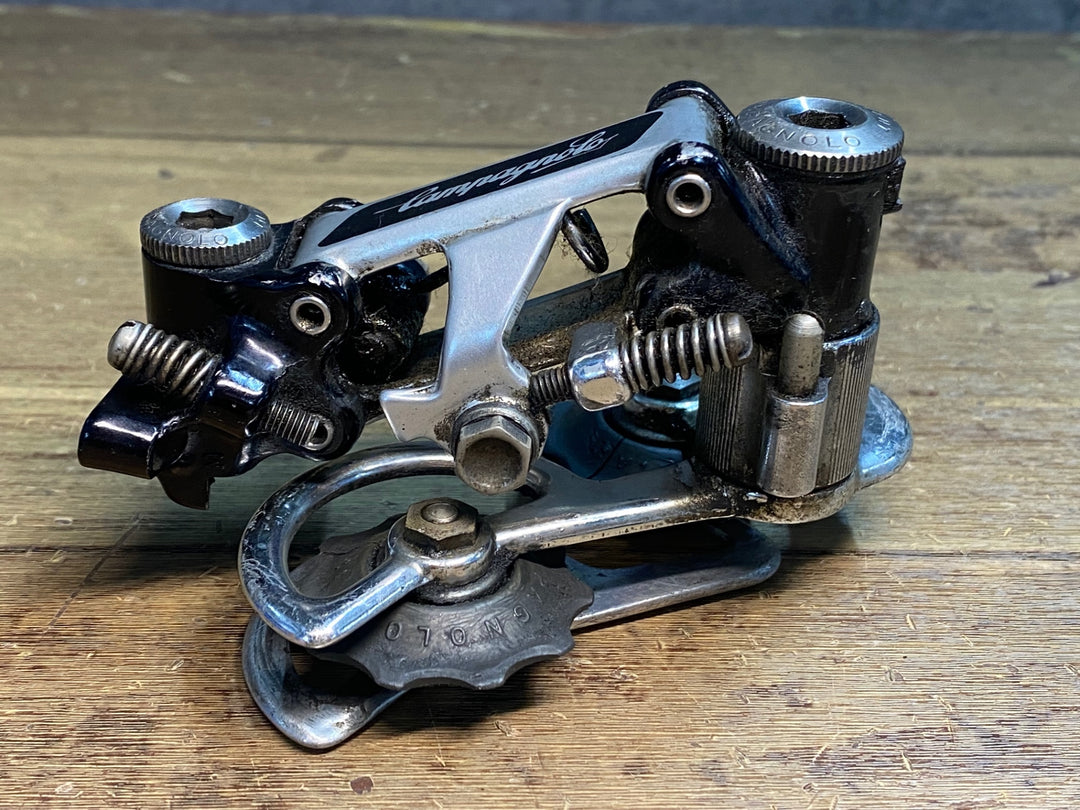 JM886 カンパニョーロ Campagnolo SUPER RECORD スーパーレコード リアディレイラー ※プーリー破損、削れ等ダメージ大のジャンク