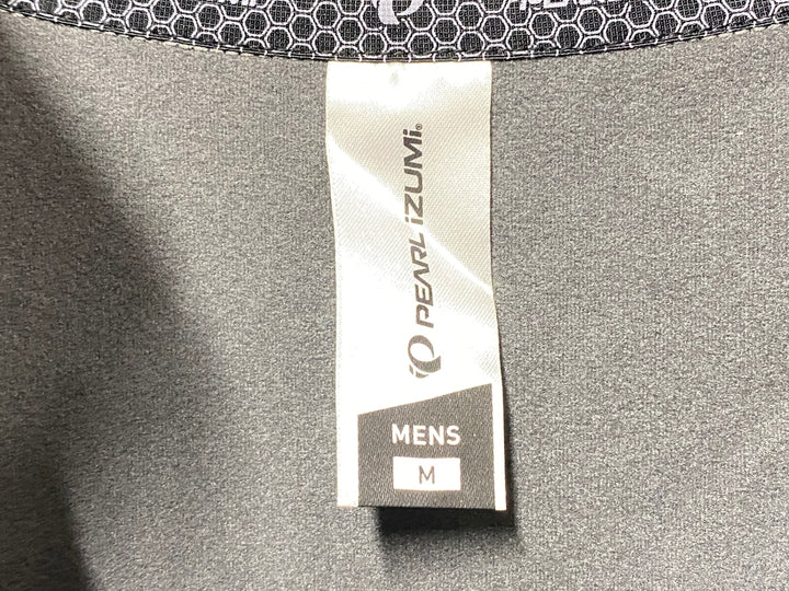 KD554 パールイズミ PEARL iZUMi 長袖 ウィンドブレーク ライトジャージ グレー MEN'S M 裏起毛