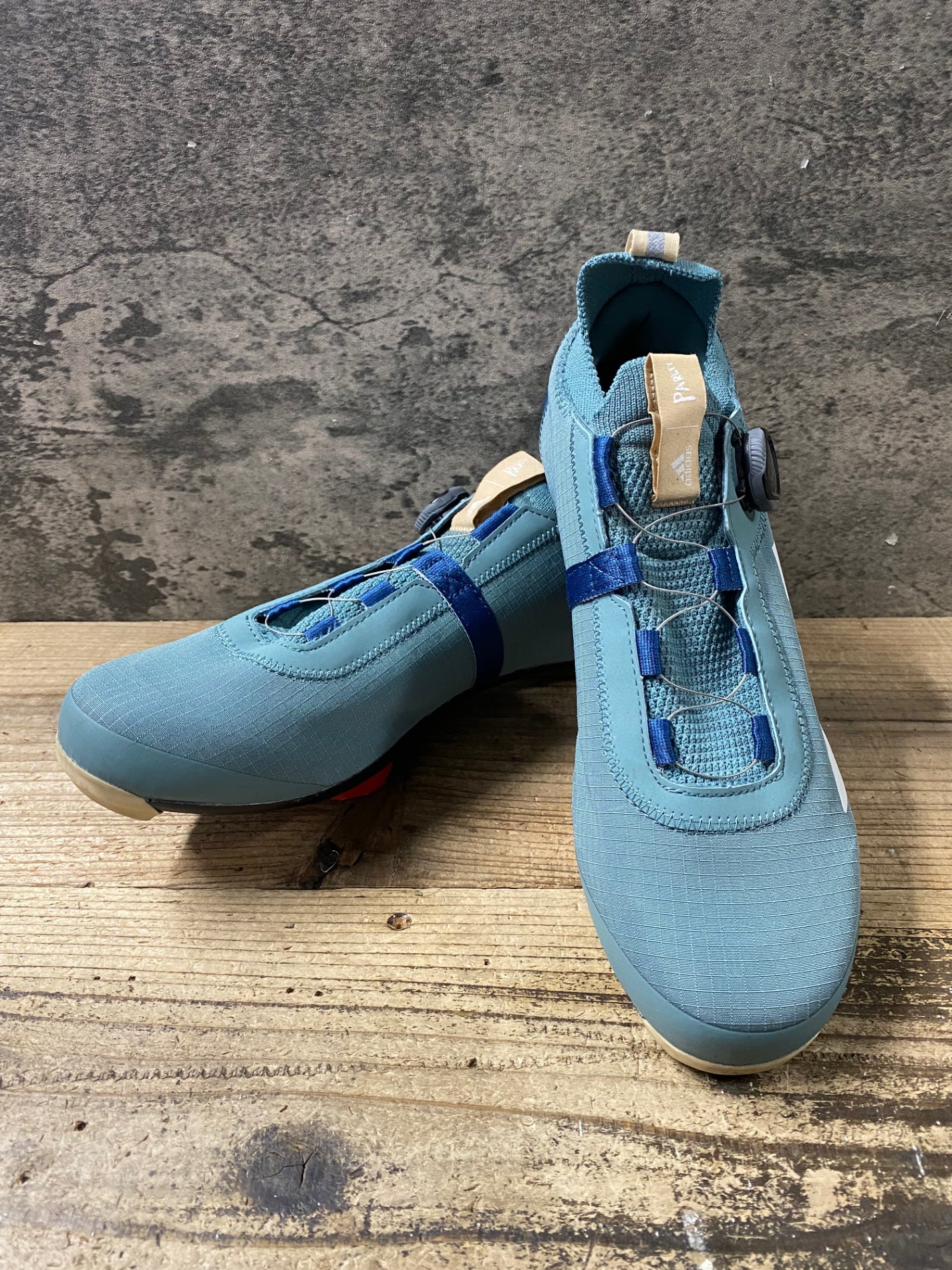 JZ145 アディダス adidas PARLEY ビンディングシューズ ターコイズ 3穴