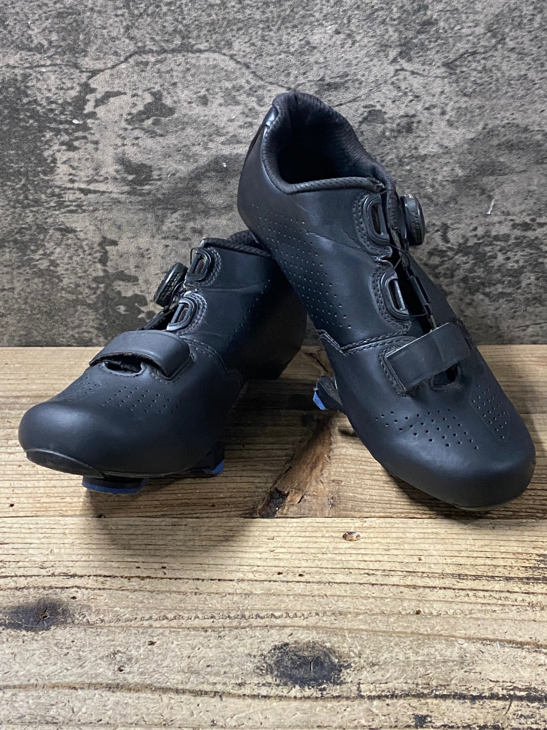 KF858 ボントレガー BONTRAGER VELOCIS WIDE ビンディングシューズ 黒 BOA 3穴 EU39 ※社外インナーソール
