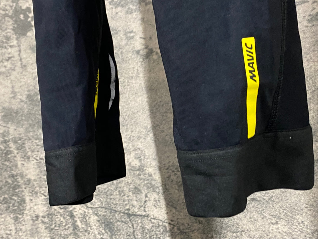 KH358 マヴィック MAVIC ビブタイツ 黒 M 裏起毛