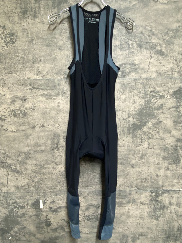 KS245 カフェドシクリステ cafe du cycliste ADRIENNE ビブニッカー 黒 XS 裏起毛