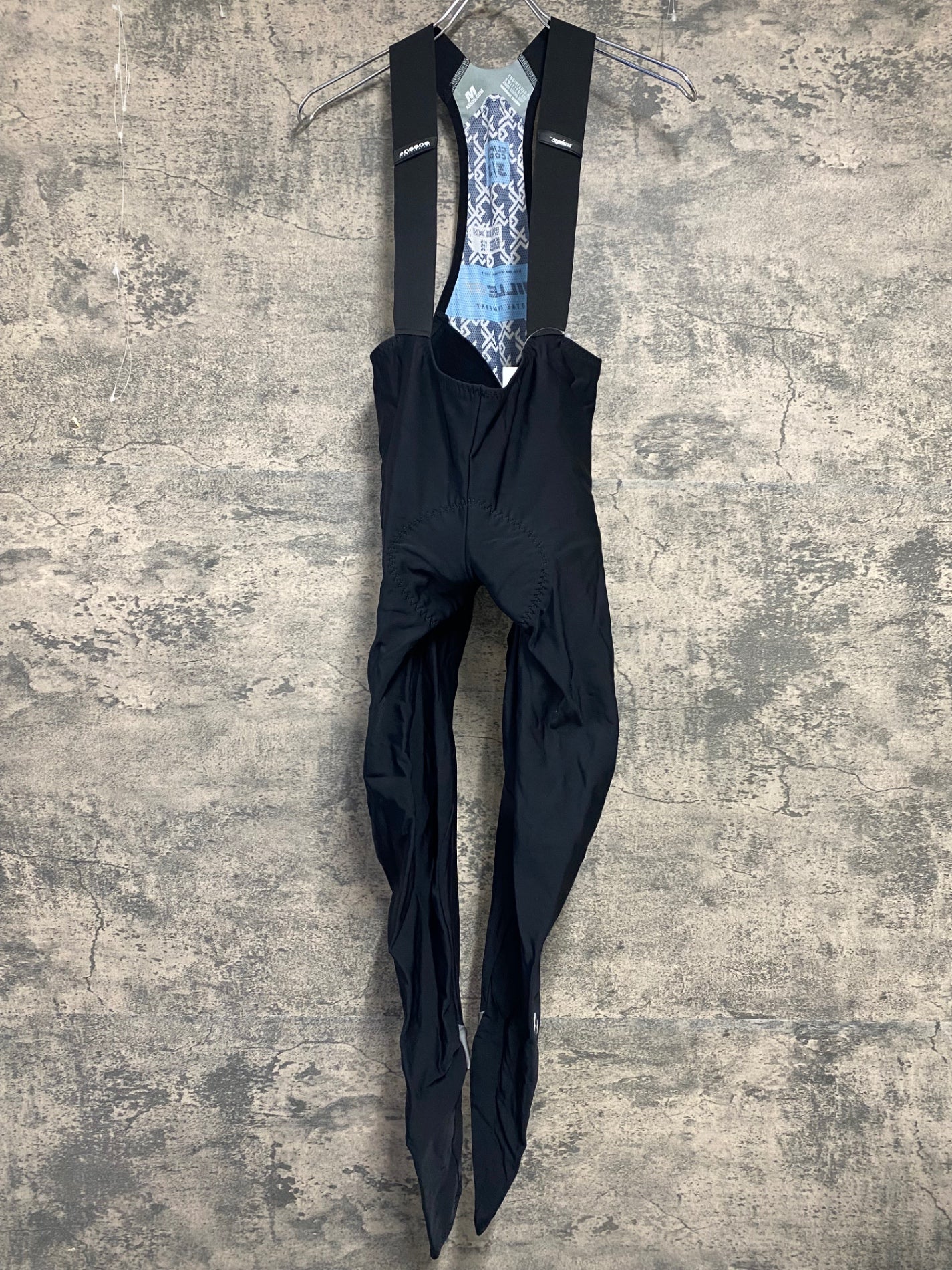 JW761 アソス assos MILLE GT WINTER TIGHTS ビブタイツ 黒 M 裏起毛