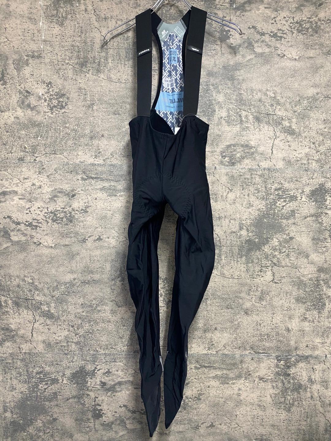 JW761 アソス assos MILLE GT WINTER TIGHTS ビブタイツ 黒 M 裏起毛