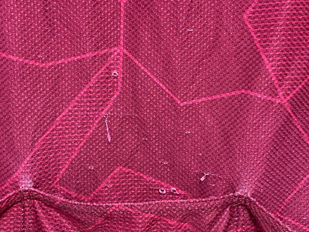 JV309 カステリ CASTELLI 半袖サイクルジャージ バーガンディー メッシュ L相当
